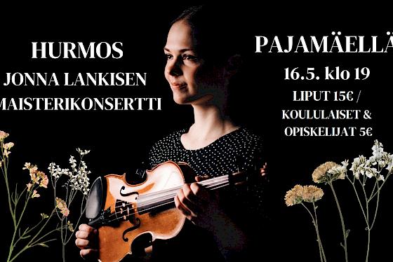Hurmos – Jonna Lankisen maisterikonsertti Pajamäellä